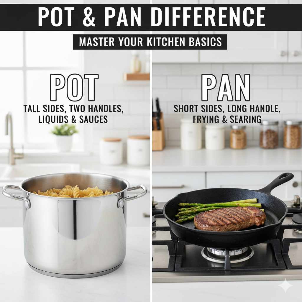 Pot and Pan Difference: The Definitive Essential Guide