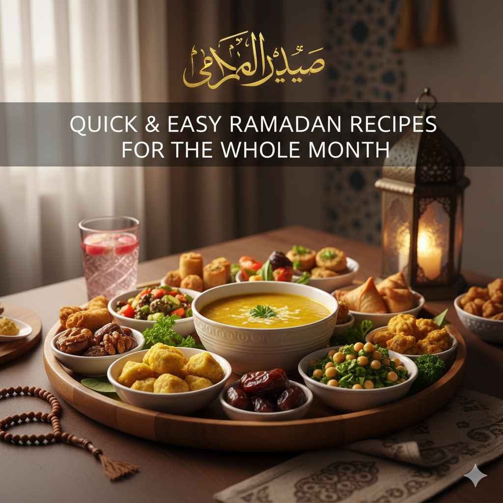 Quick & Easy Ramadan Recipes for the Whole Month