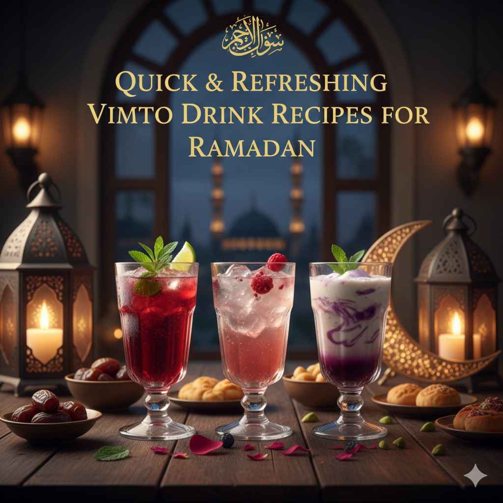 Quick & Refreshing Vimto Drink Recipes for Ramadan