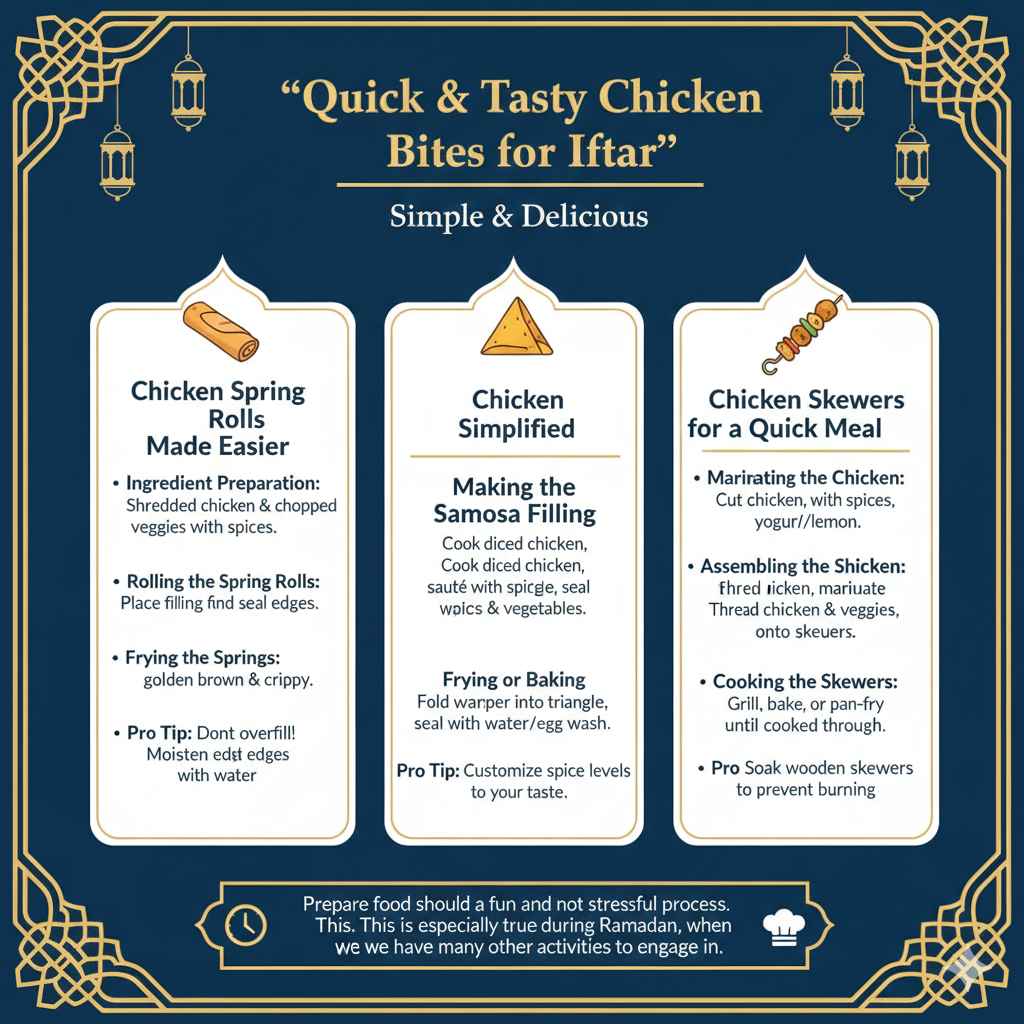 Quick & Tasty Chicken Bites for Iftar