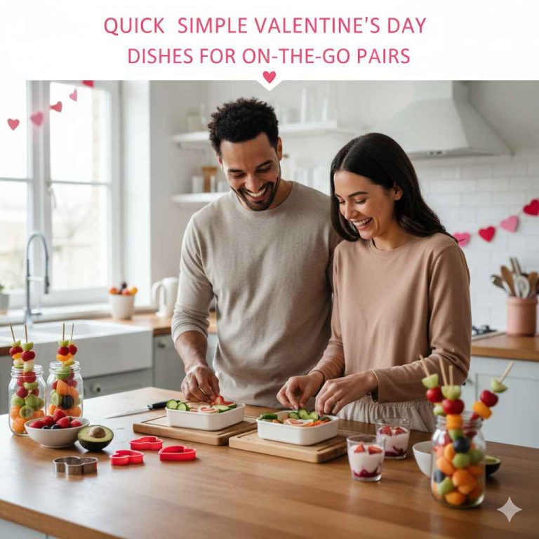 Quick and Simple Valentine’s Day Dishes for On-the-Go Pairs