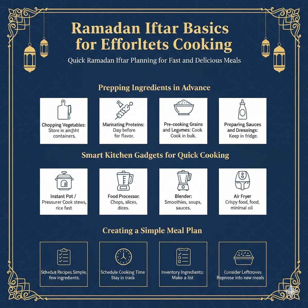 Ramadan Iftar Basics for Effortless Cooking