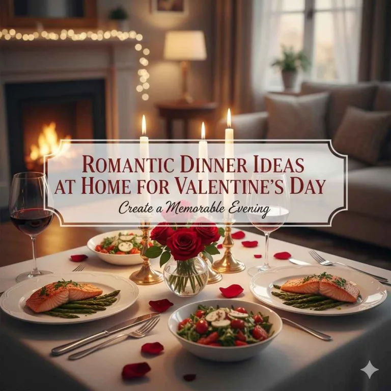 Romantic Dinner Ideas at Home for Valentine's Day