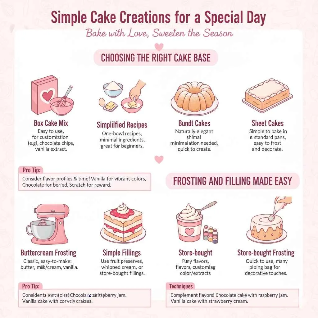 Simple Cake Creations for a Special Day