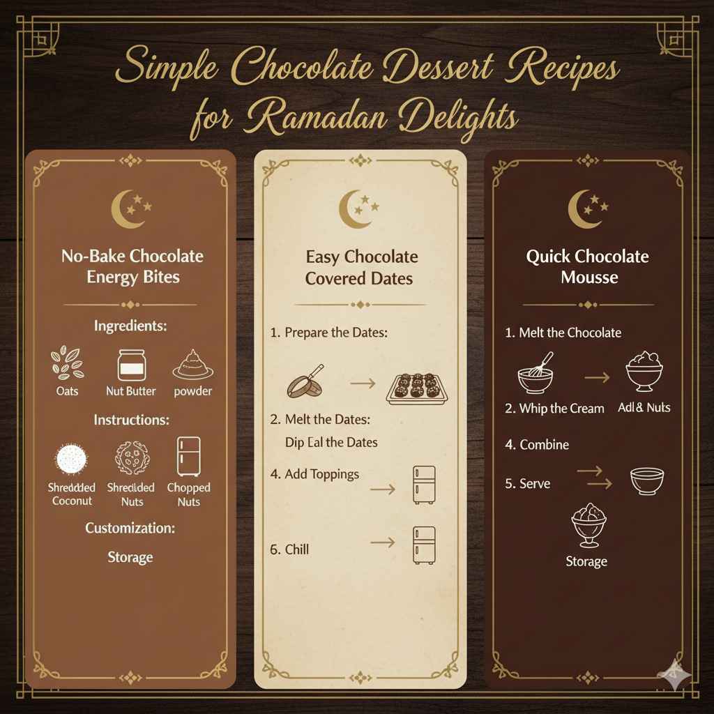 Simple Chocolate Dessert Ideas for Ramadan