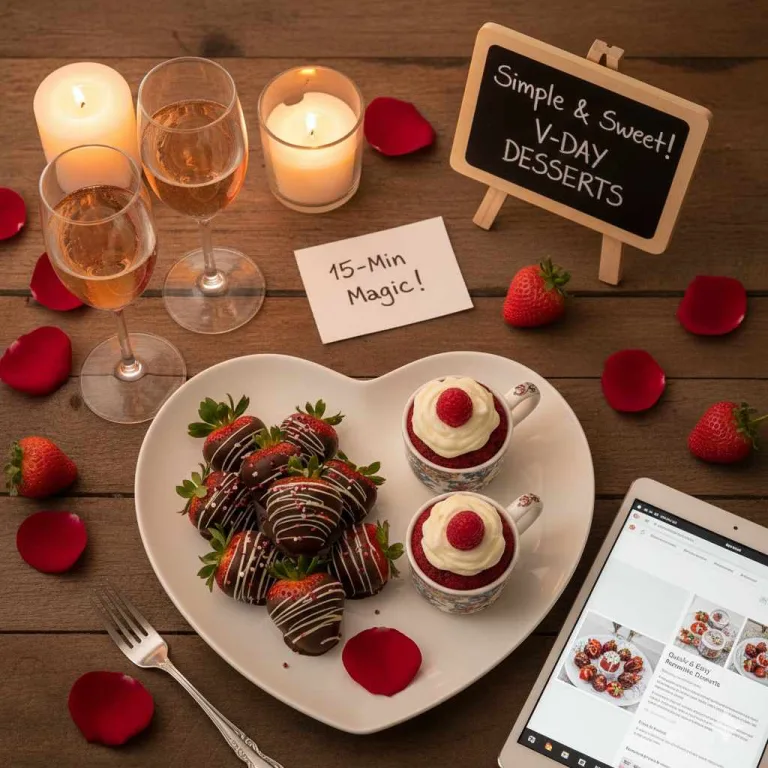 Simple Valentine’s Day Dessert Recipes for a Romantic Evening