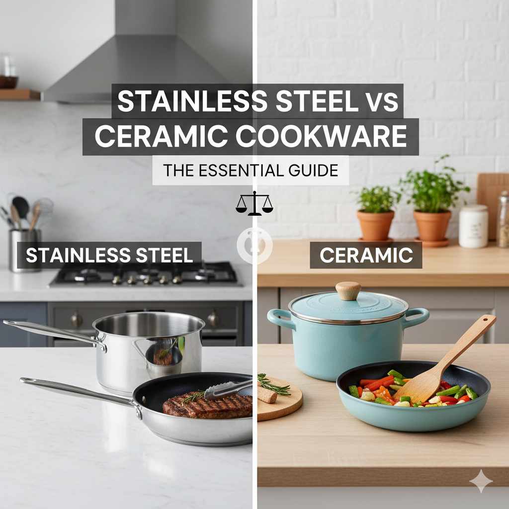 Stainless Steel Vs Ceramic Cookware
