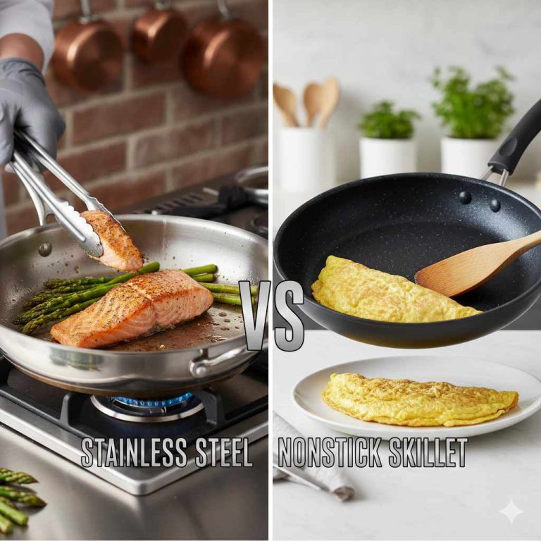 Stainless Steel Vs Nonstick Skillet