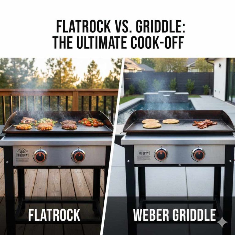 Traeger Flatrock vs Weber Griddle
