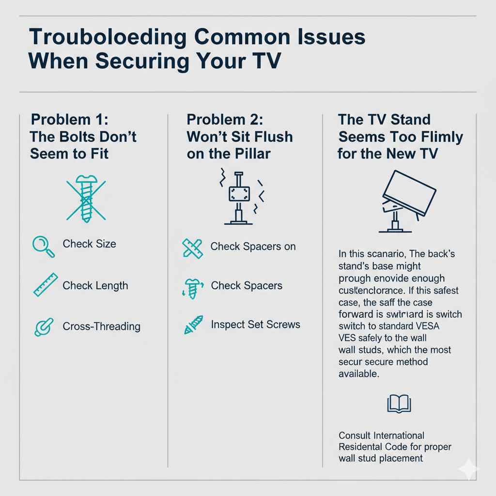 Troubleshooting Common Issues When Securing Your TV