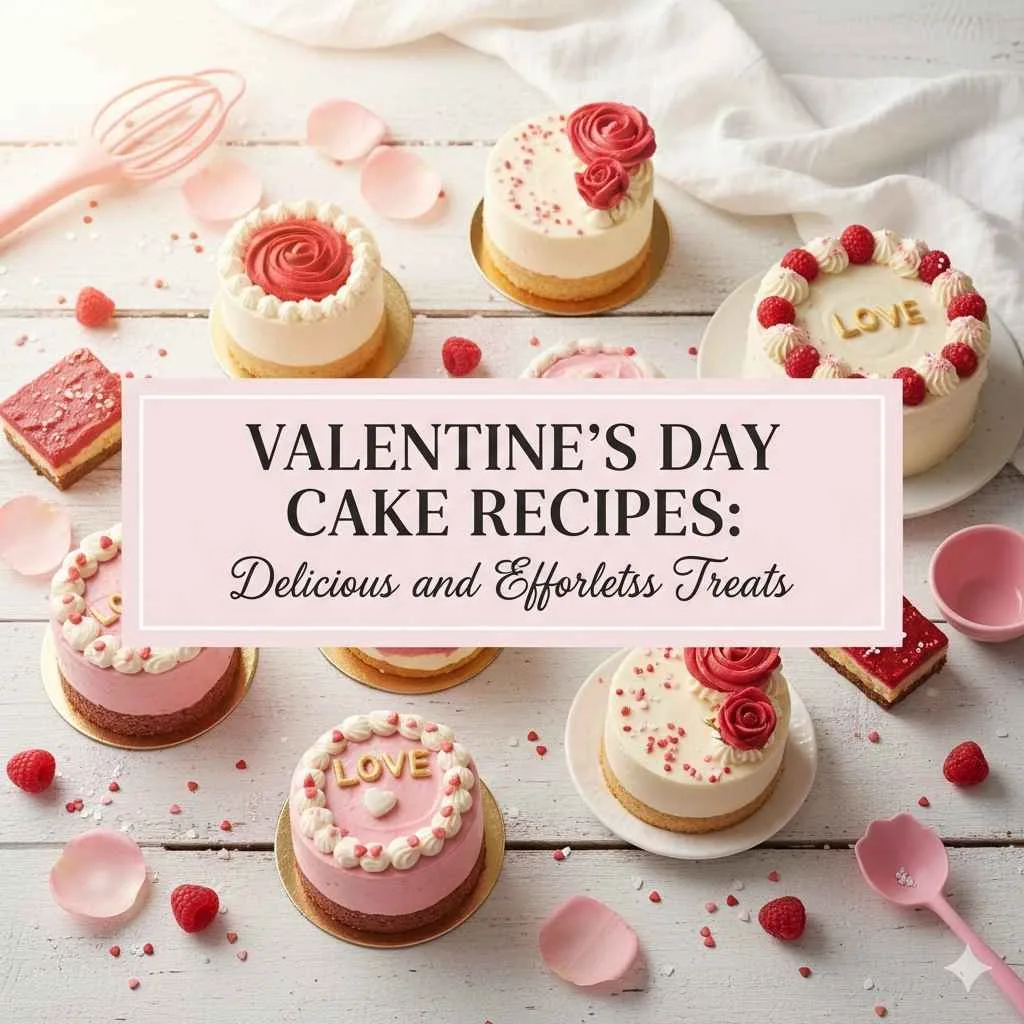 Valentine’s Day Cake Recipes: Delicious and Effortless Treats