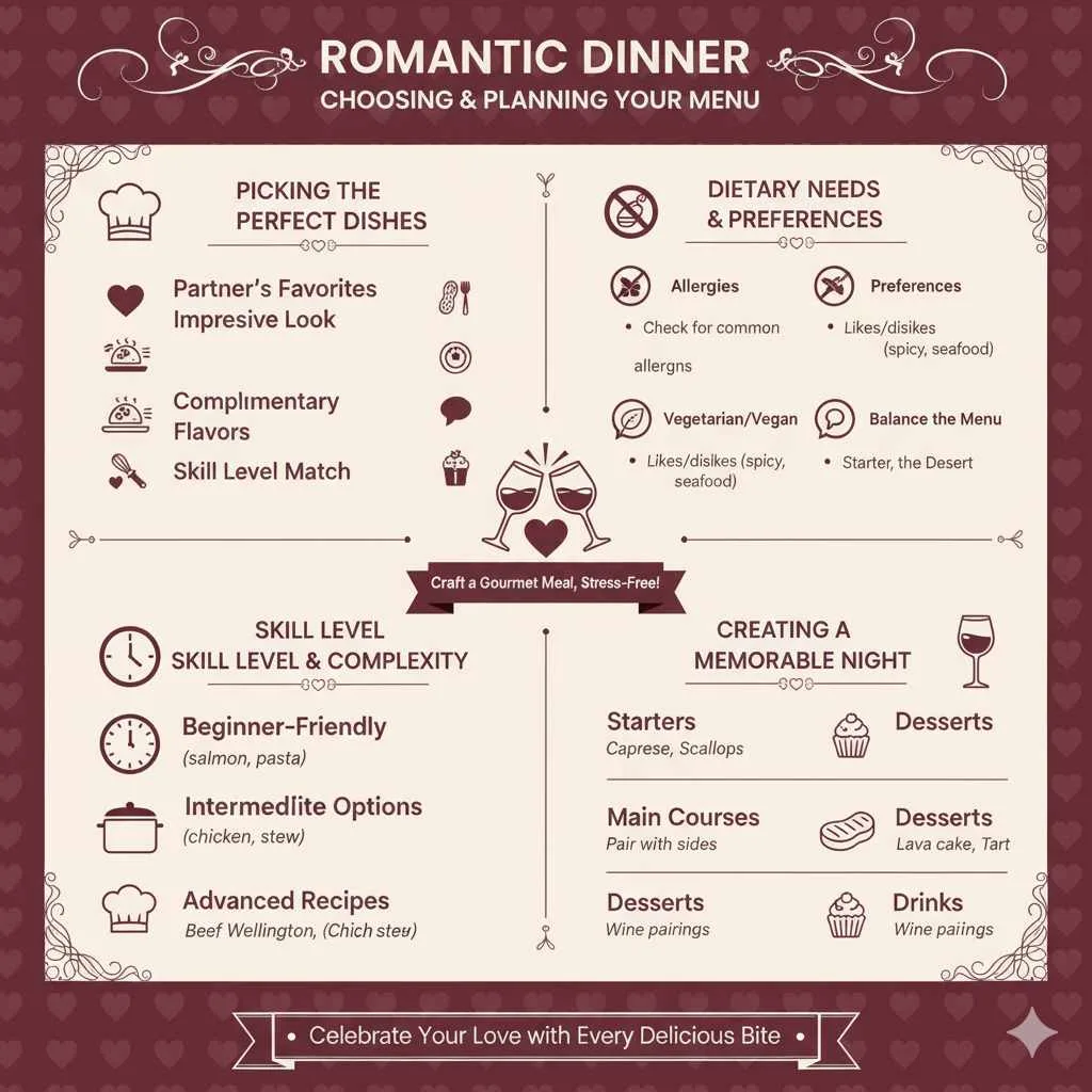 Choosing the Perfect Dishes for Your Romantic Meal