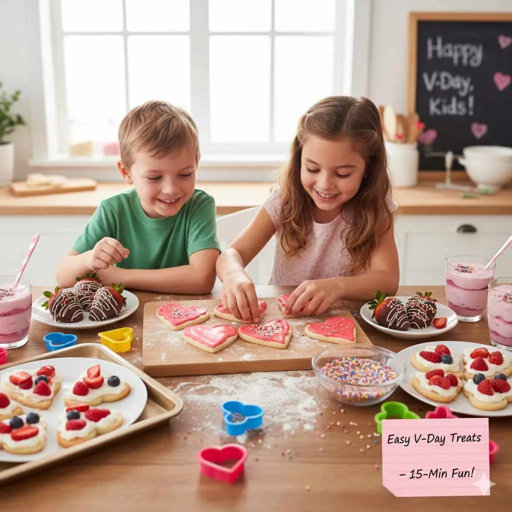Fun Valentine’s Day Recipes for Kids That Are Easy to Make
