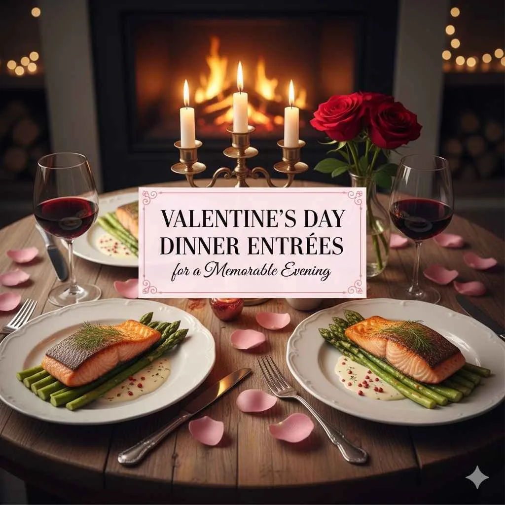 Valentine’s Day Dinner Entrées for a Memorable Evening