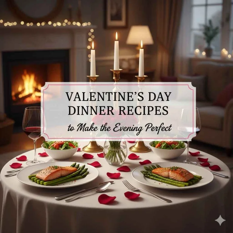 Valentine's Day Dinner Recipes to Make the Evening Perfect