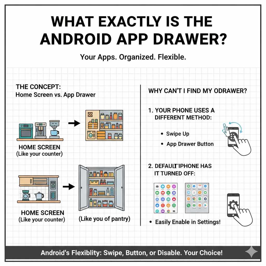 What Exactly Is the App Drawer?