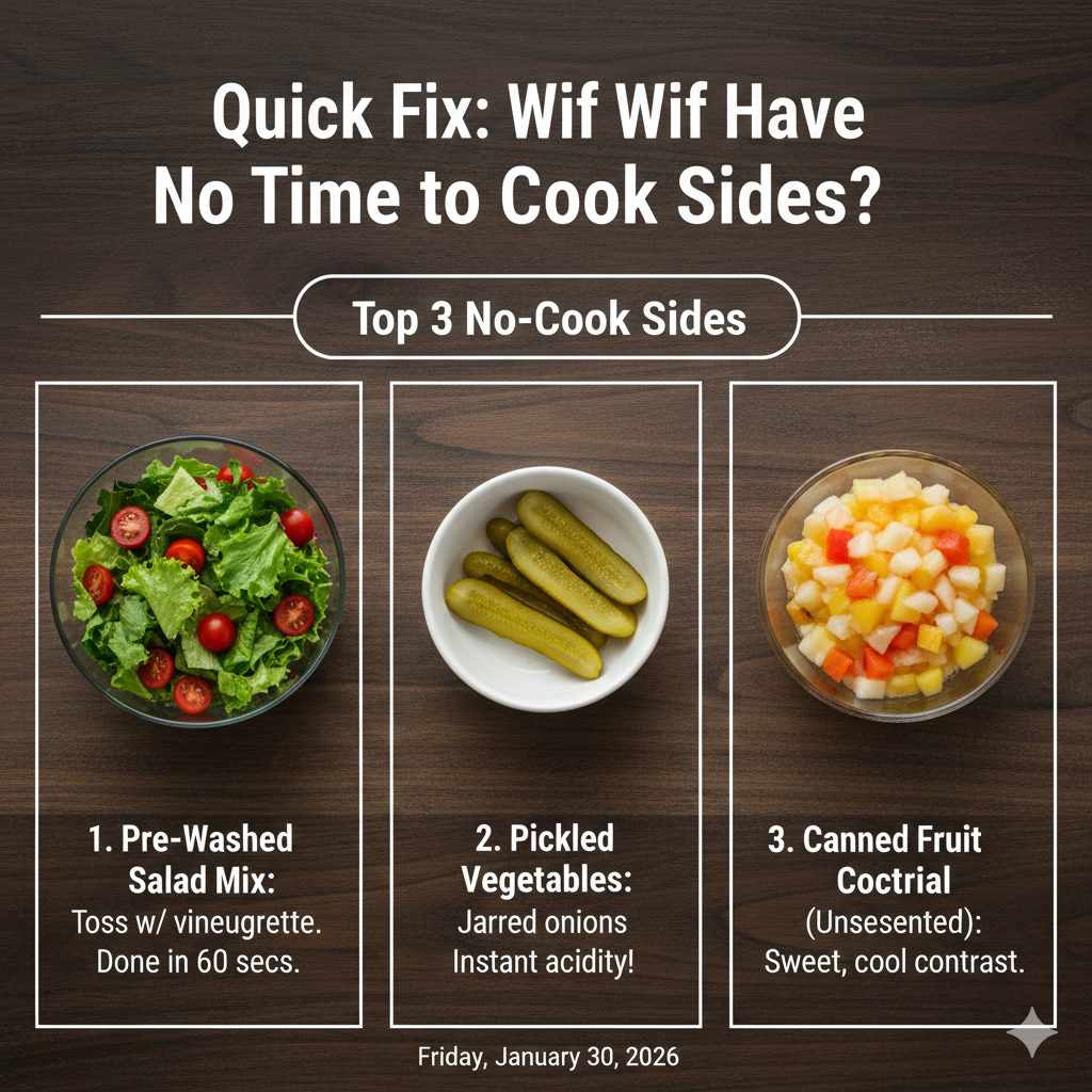 What If I Have No Time to Cook Sides?
