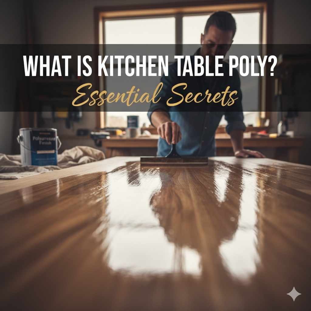 What Is Kitchen Table Poly