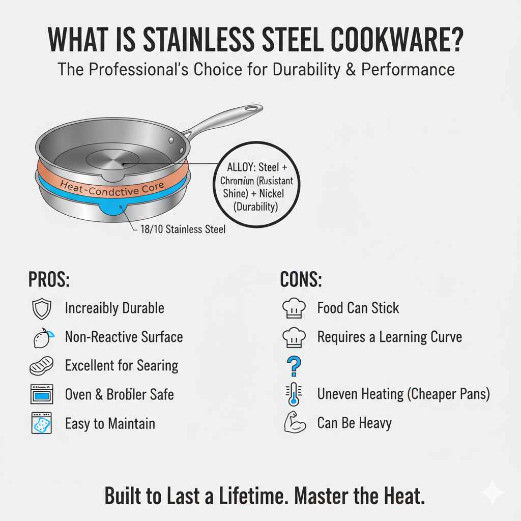 What Is Stainless Steel Cookware?
