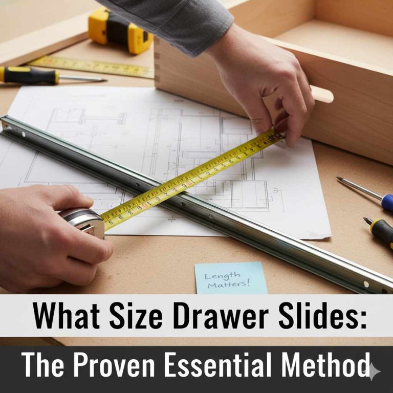 What Size Drawer Slides