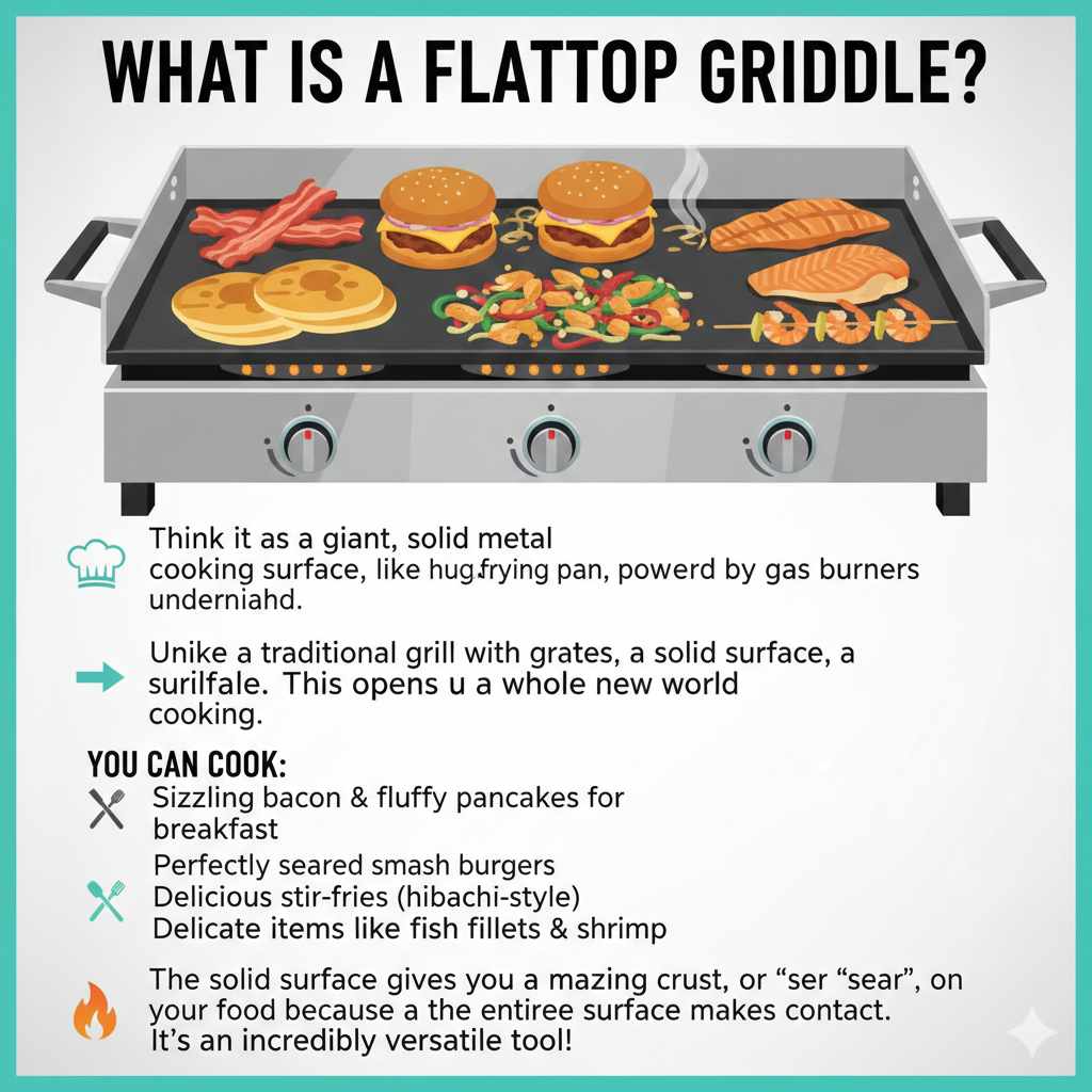 What is a Flattop Griddle?