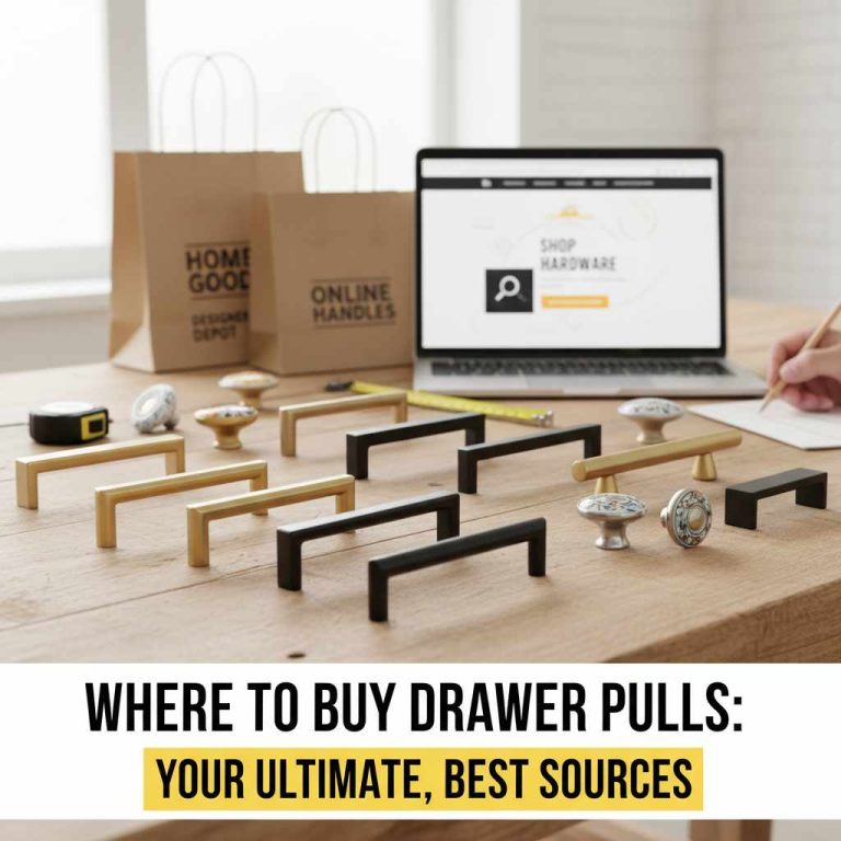 Where to Buy Drawer Pulls