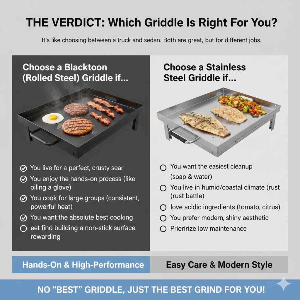 Which Griddle is Right for You?