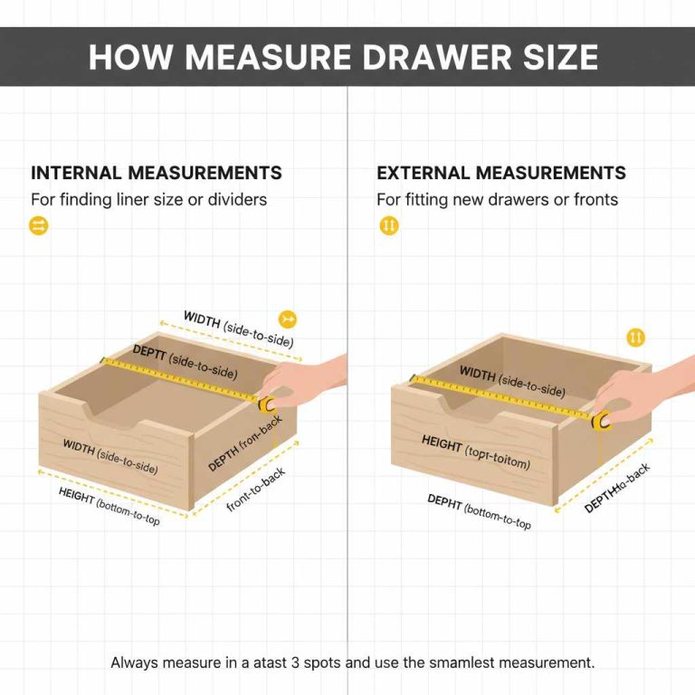 How to Measure Drawer Size: The Proven Best Method