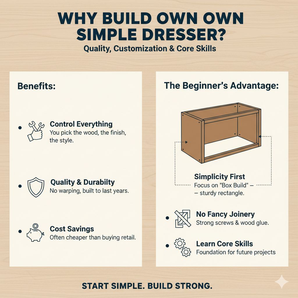  Why Build Your Own Simple Dresser?