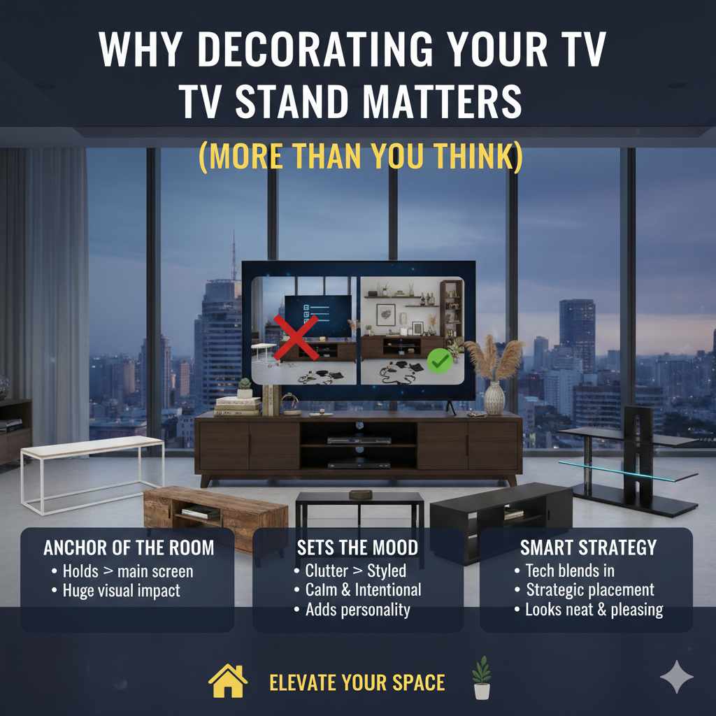 Why Decorating Your TV Stand Matters