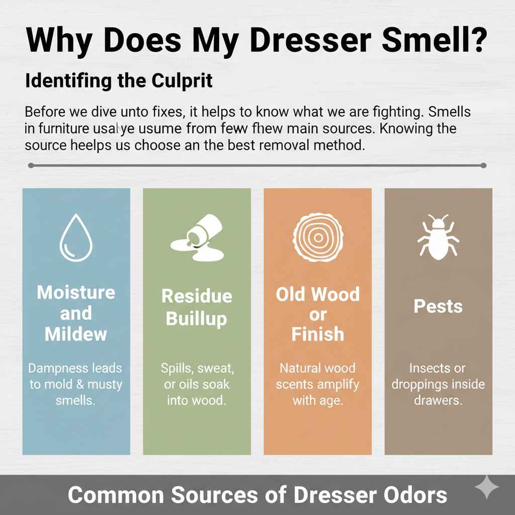 Why Does My Dresser Smell Identifying the Culprit