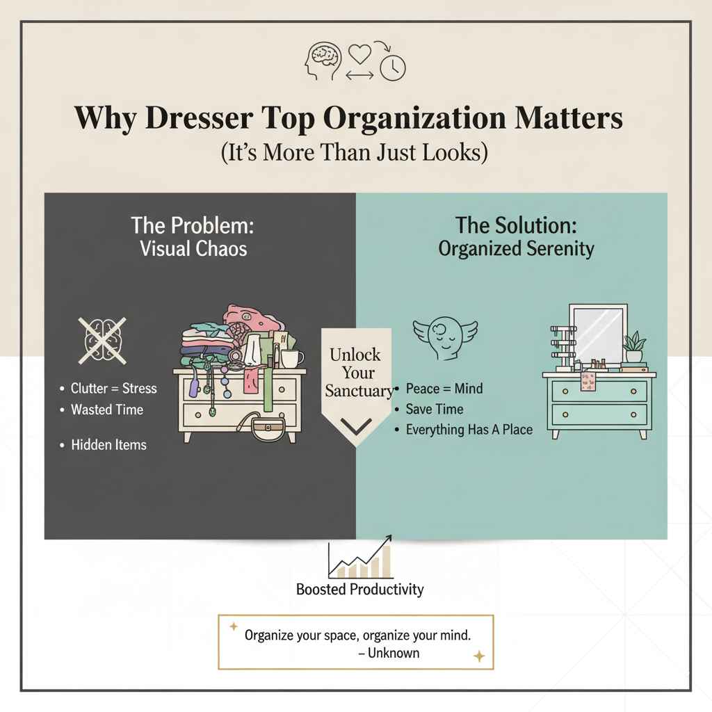 Why Dresser Top Organization Matters