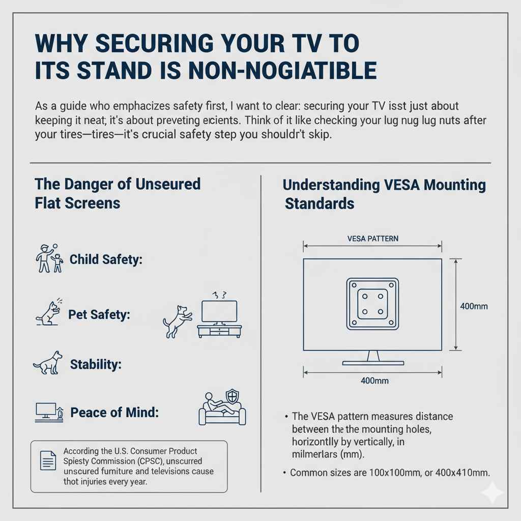Why Securing Your TV to Its Stand is Non-Negotiable