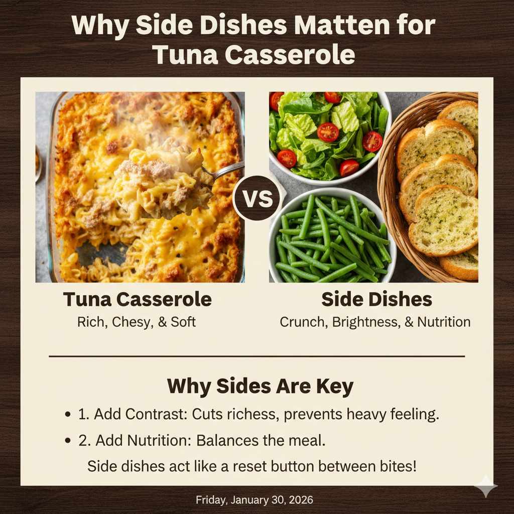 Why Side Dishes Matter for Tuna Casserole