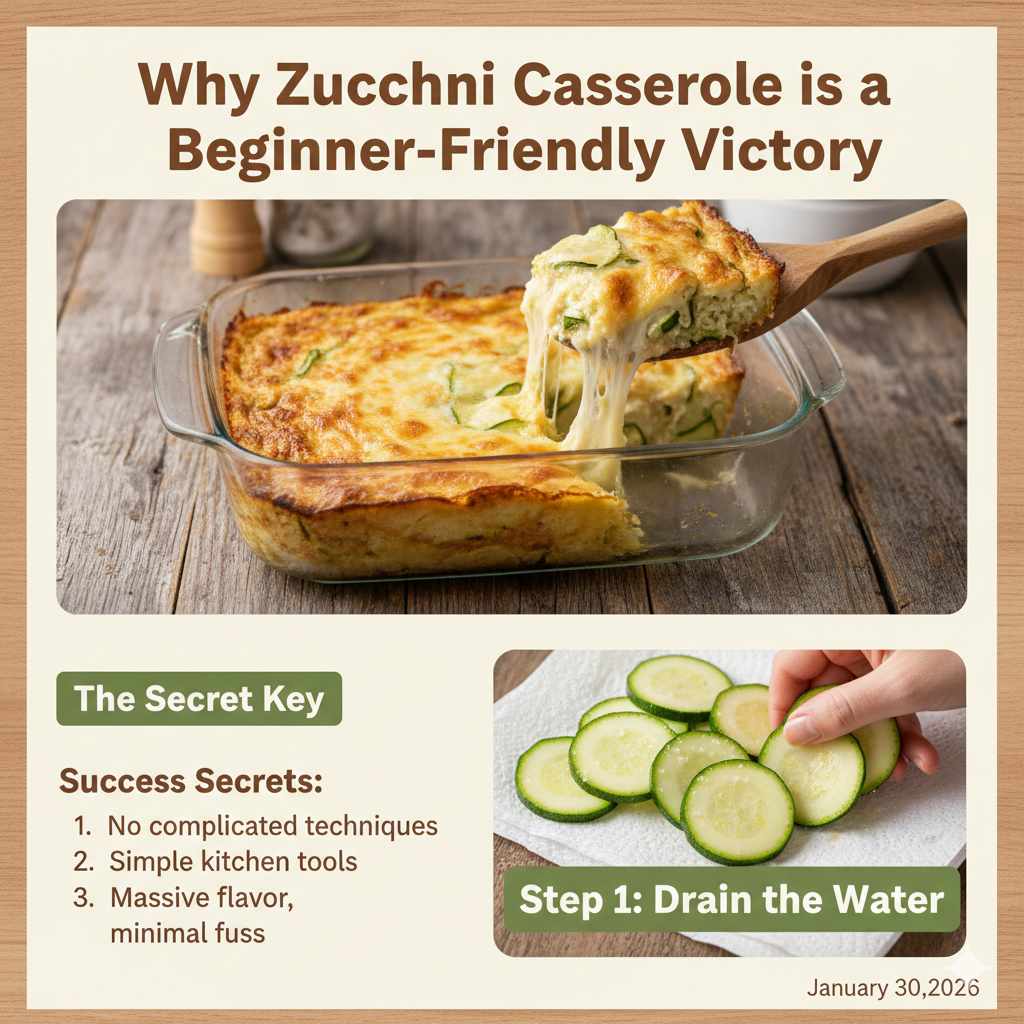 Why Zucchini Casserole is a Beginner-Friendly Victory