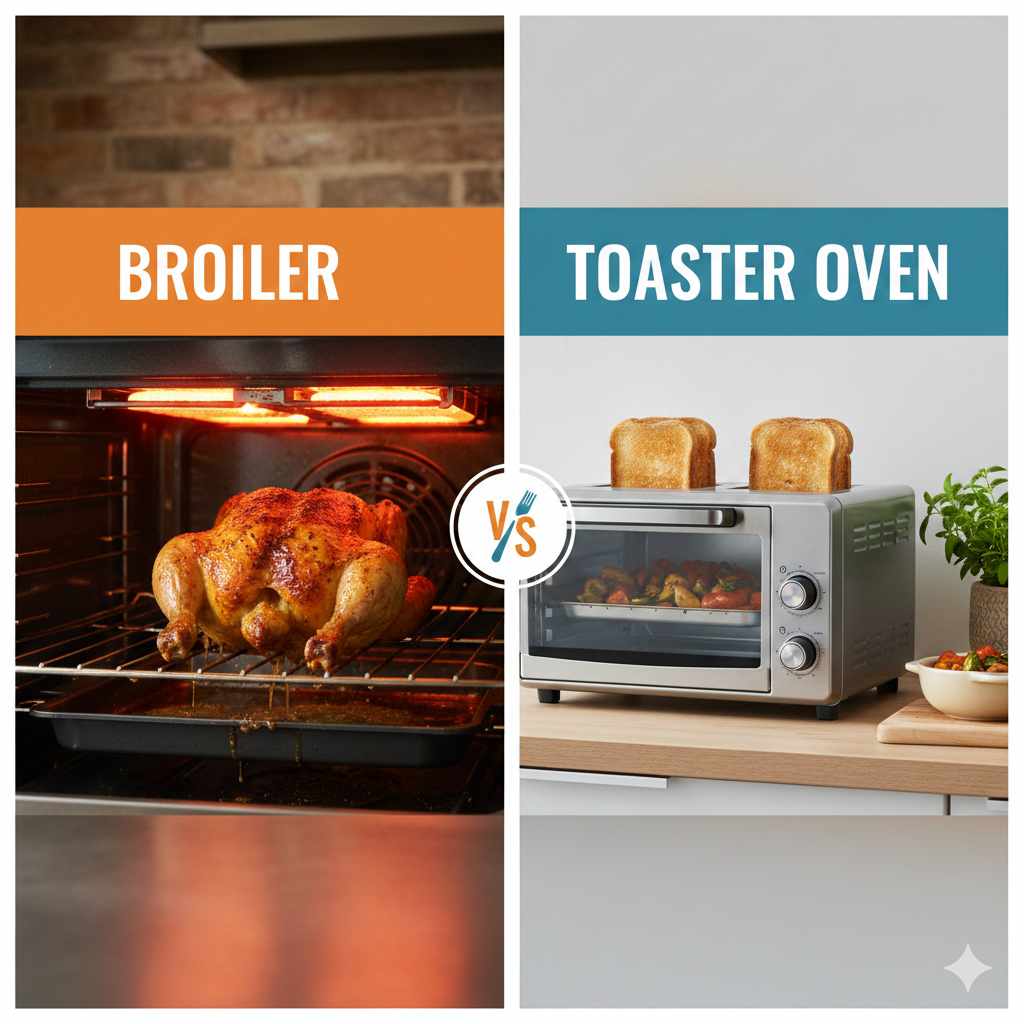 Broiler Vs Toaster Oven