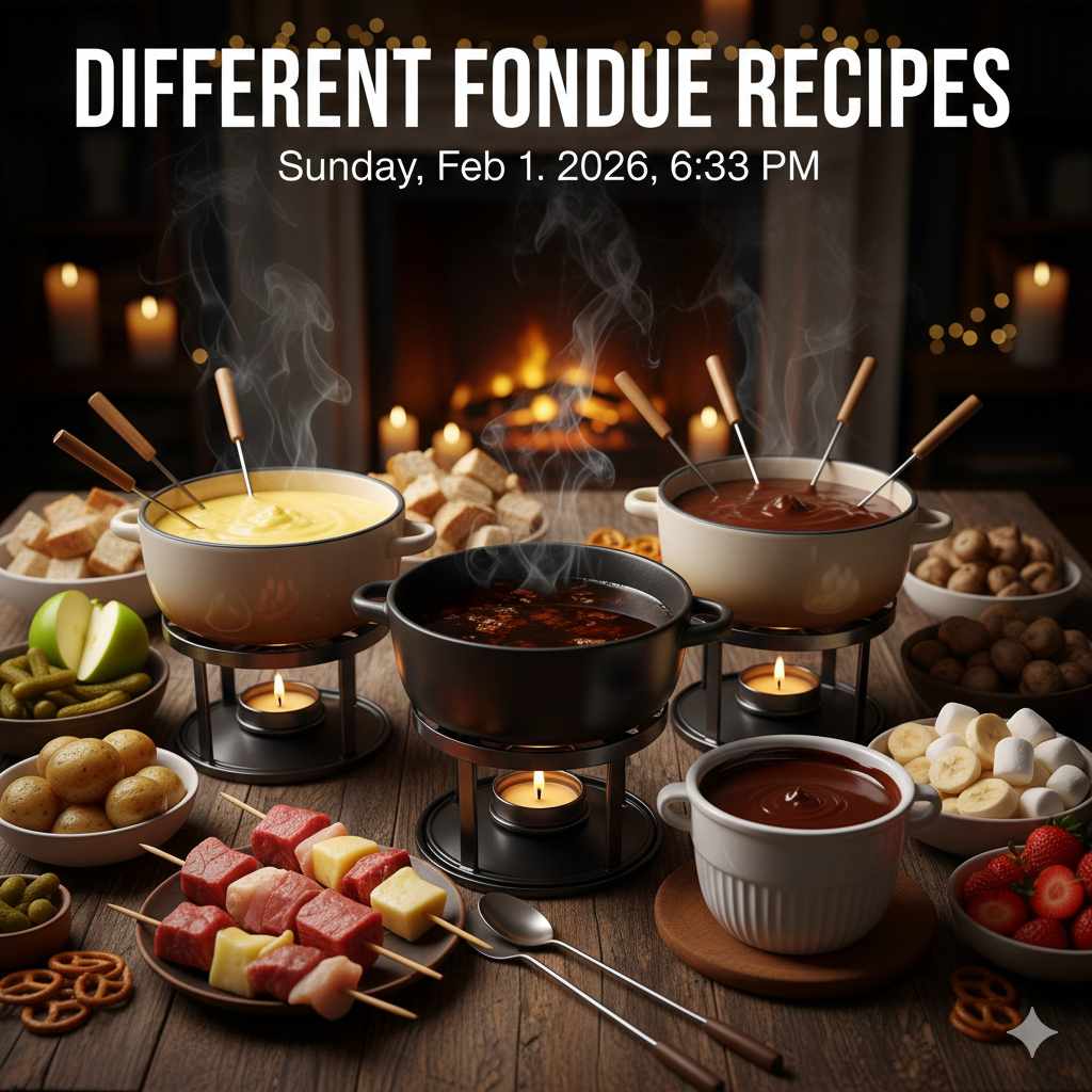 Different Fondue Recipes: Essential & Proven