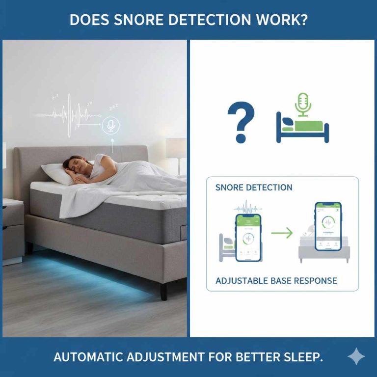 Does Snore Detection Work Adjustable Base