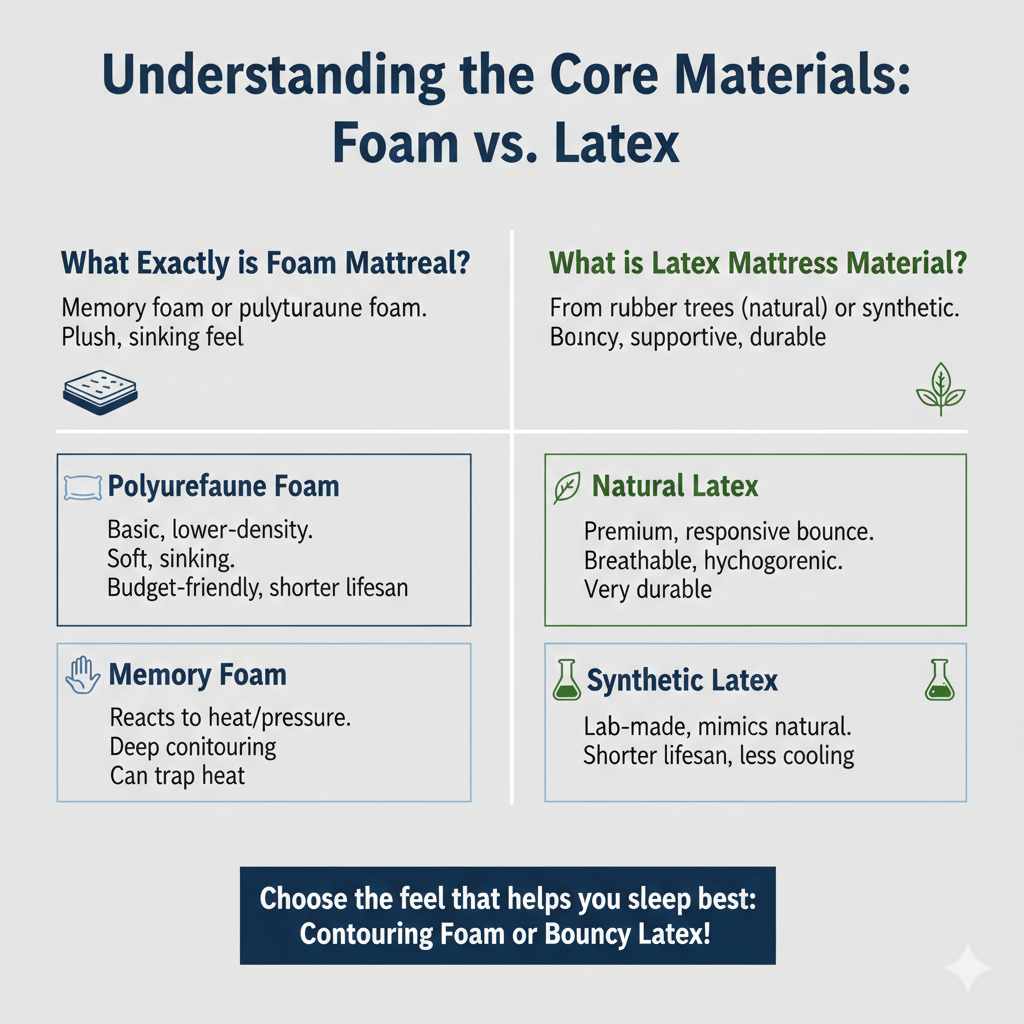 Foam vs Latex