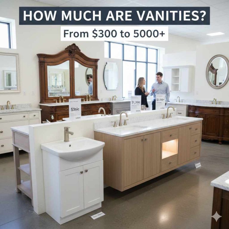 How Much Are Vanities