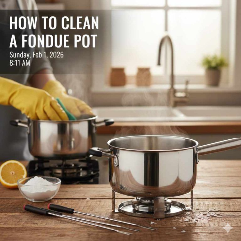 How To Clean A Fondue Pot