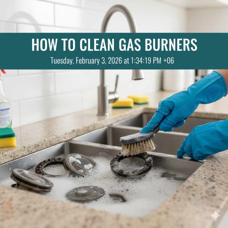 How To Clean Gas Burners