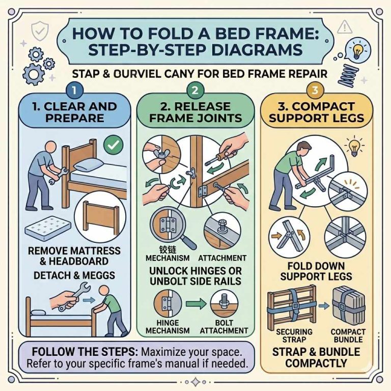 How To Fold A Bed Frame