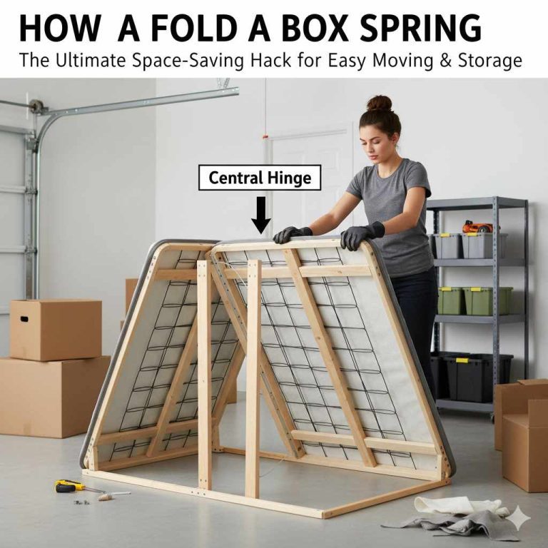How To Fold A Box Spring