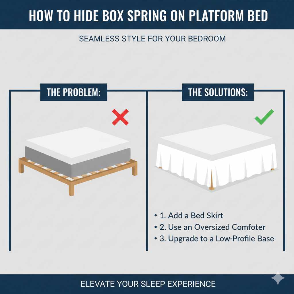 How To Hide Box Spring On Platform Bed: Proven Essential