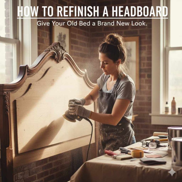 How To Refinish A Headboard