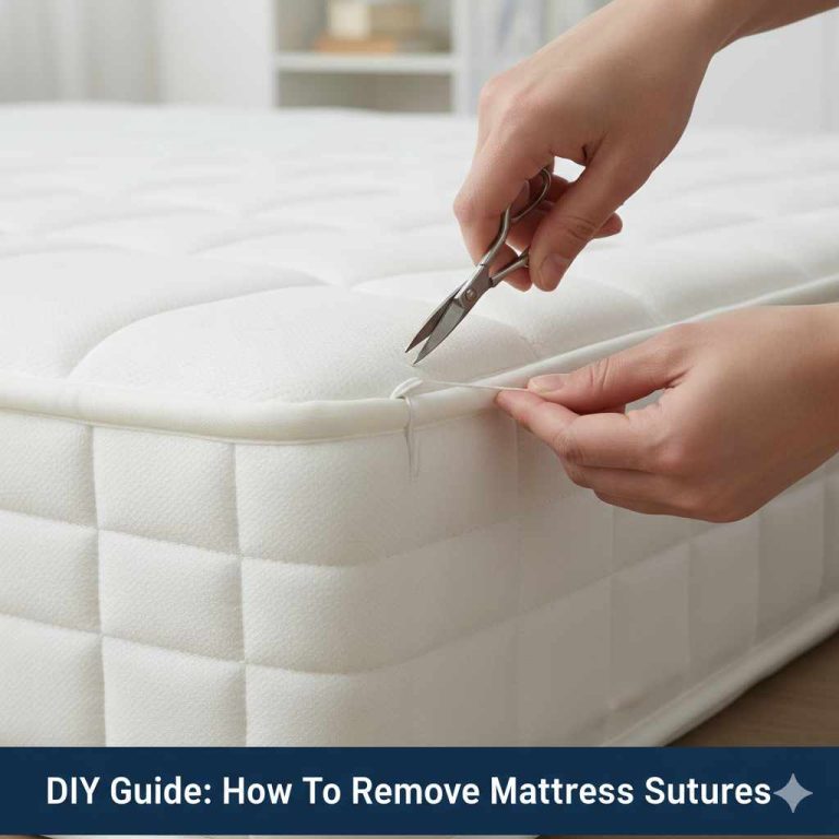 How To Remove Mattress Sutures