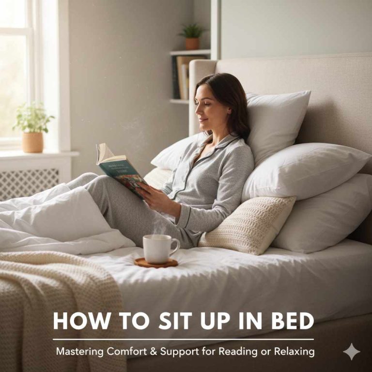 How To Sit Up In Bed