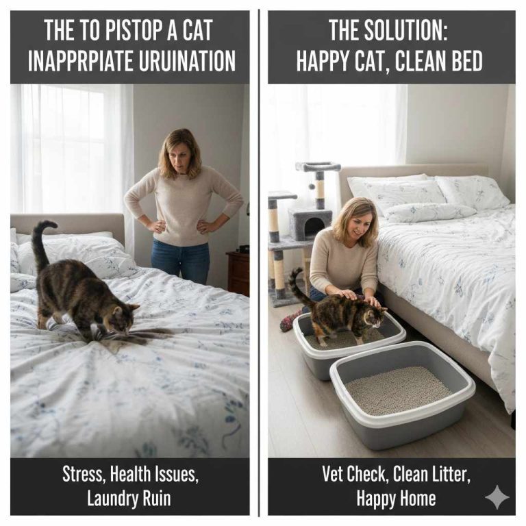 How To Stop A Cat From Peeing On My Bed