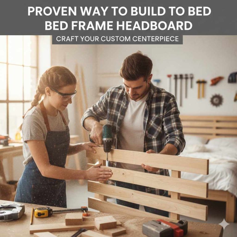 How to Build a Bed Frame with Headboard